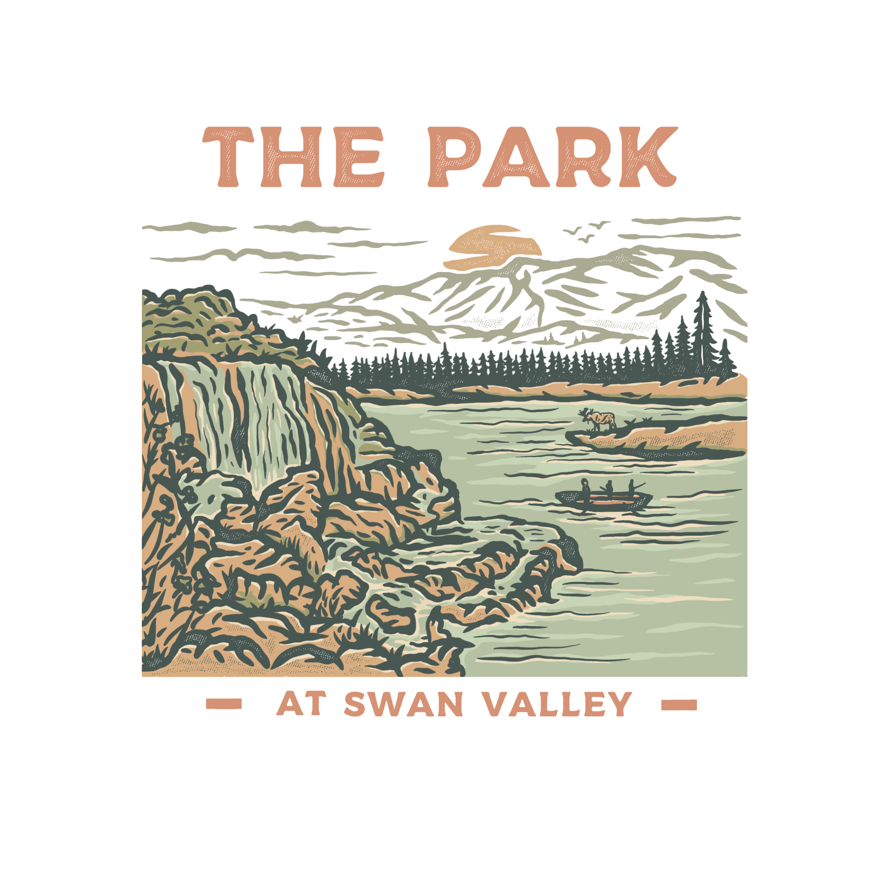 Custom sticker design: the-park-at-swan-valley-logo.png